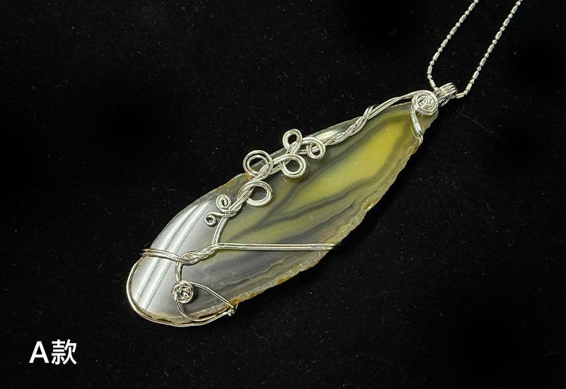 天然石典雅墬飾